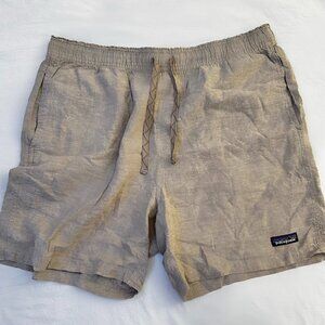Patagonia Chambray: Mojave Khaki Men’s Baggies Naturals Shorts